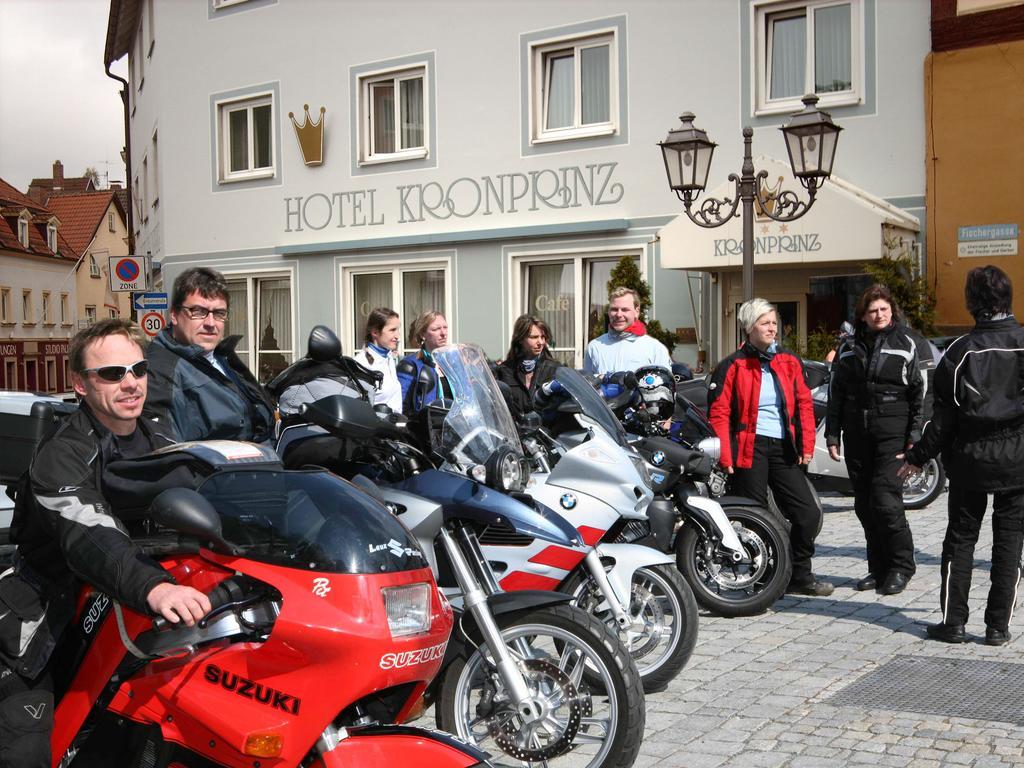 Hotel Kronprinz Kulmbach Bagian luar foto